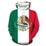 Mexico Flag Hoodie By Wearva + RED VETTE GIVEAWAY